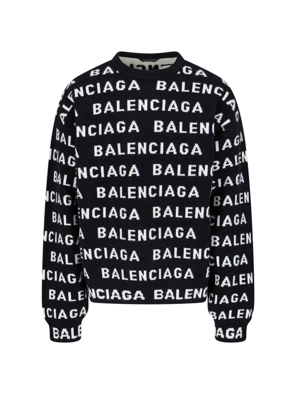 All-over logo sweater