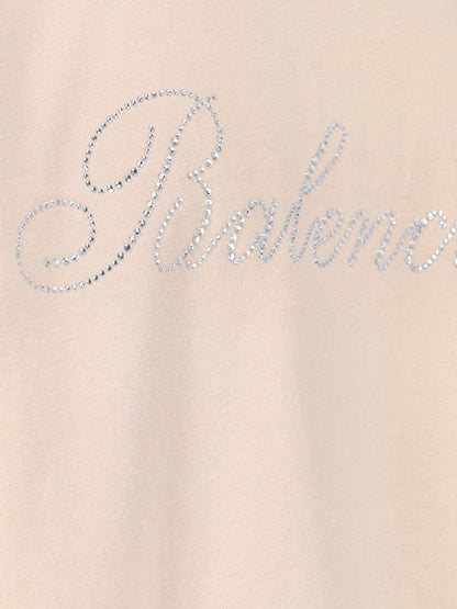 T-shirt logo strass