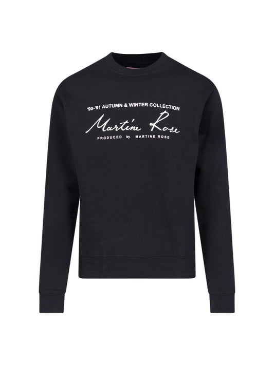 Crewneck sweatshirt with logo