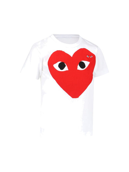 T-shirt stampa cuore