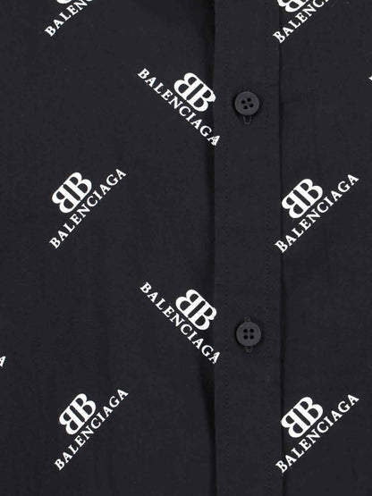 Camicia logo "BB Monogram"