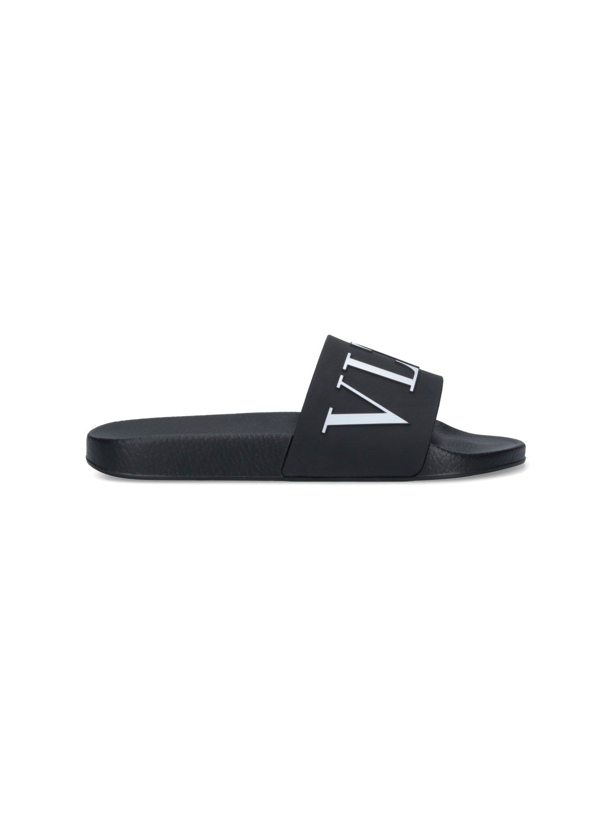 "Vltn" Slide Sandals