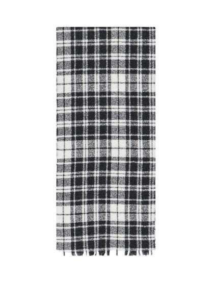 Check pattern scarf