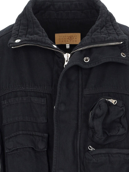 Jeans-Cargojacke