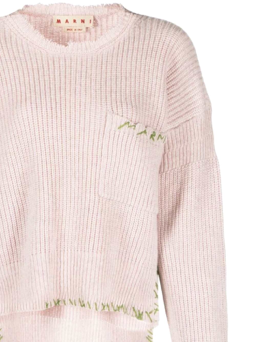 Light pink/green sweater