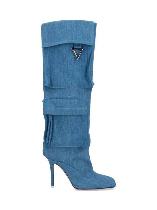 "Sienna" Denim Boots