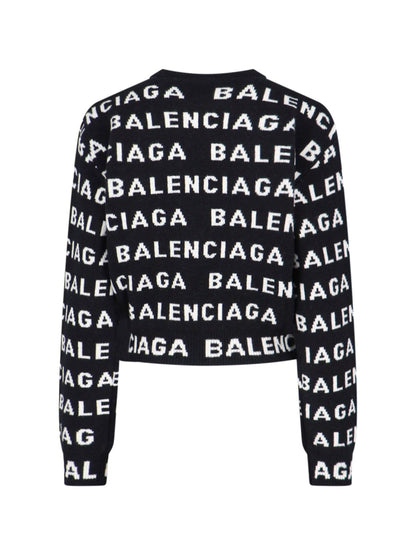 Maglione logo all-over