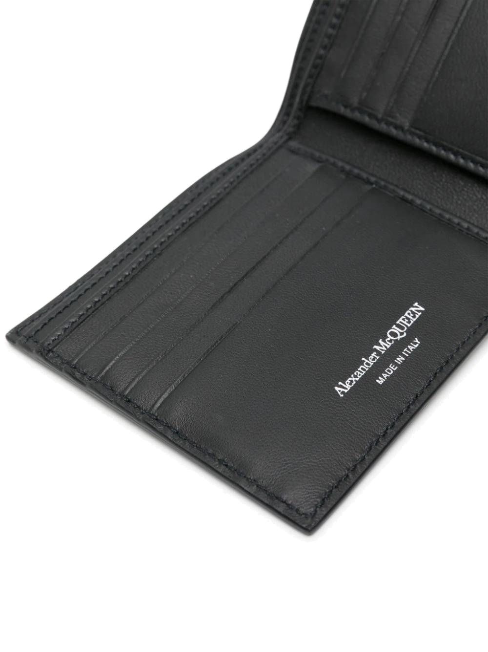 Alexander McQueen Wallet Black/khaki