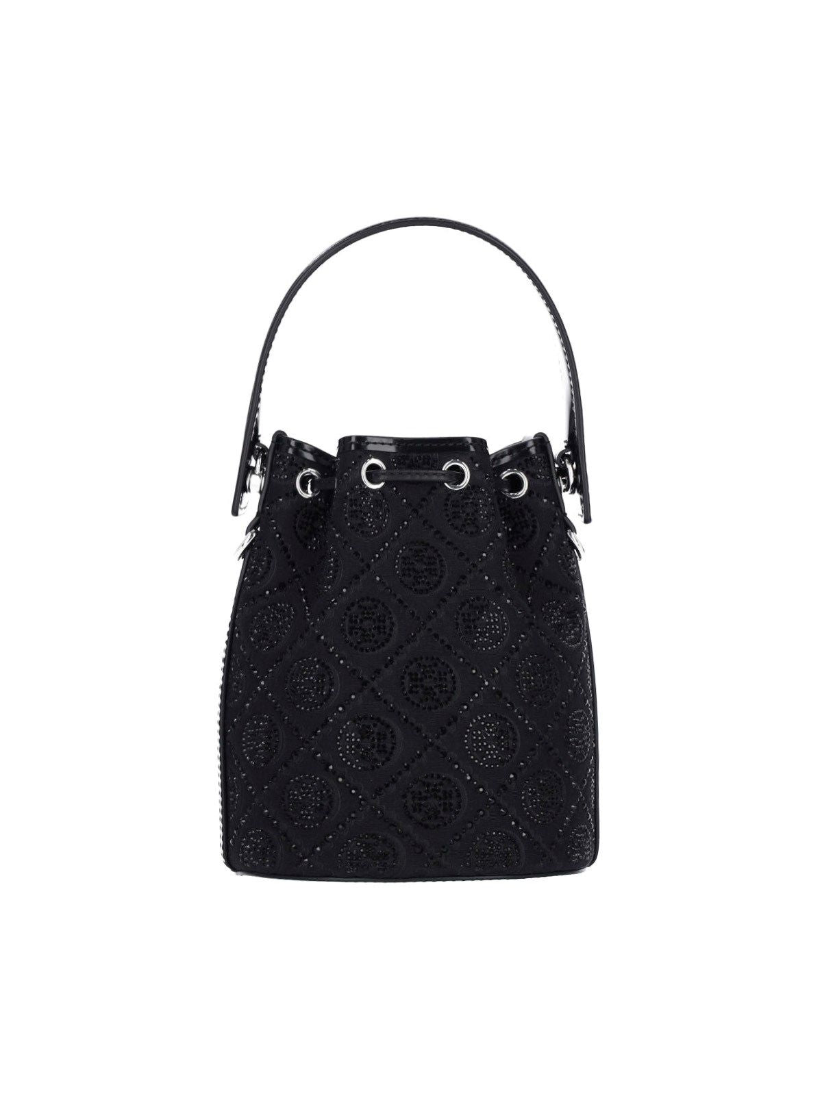 Borsa mini con strass "T Monogram"