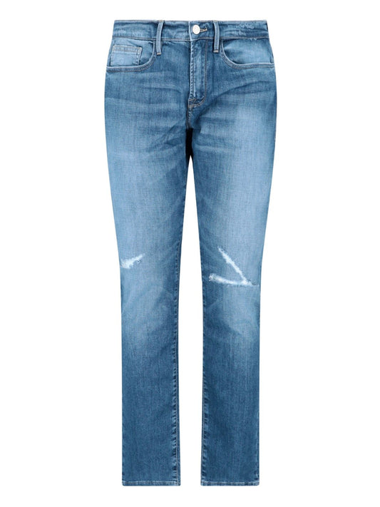 Jeans "L'Homme Slim Degradable"
