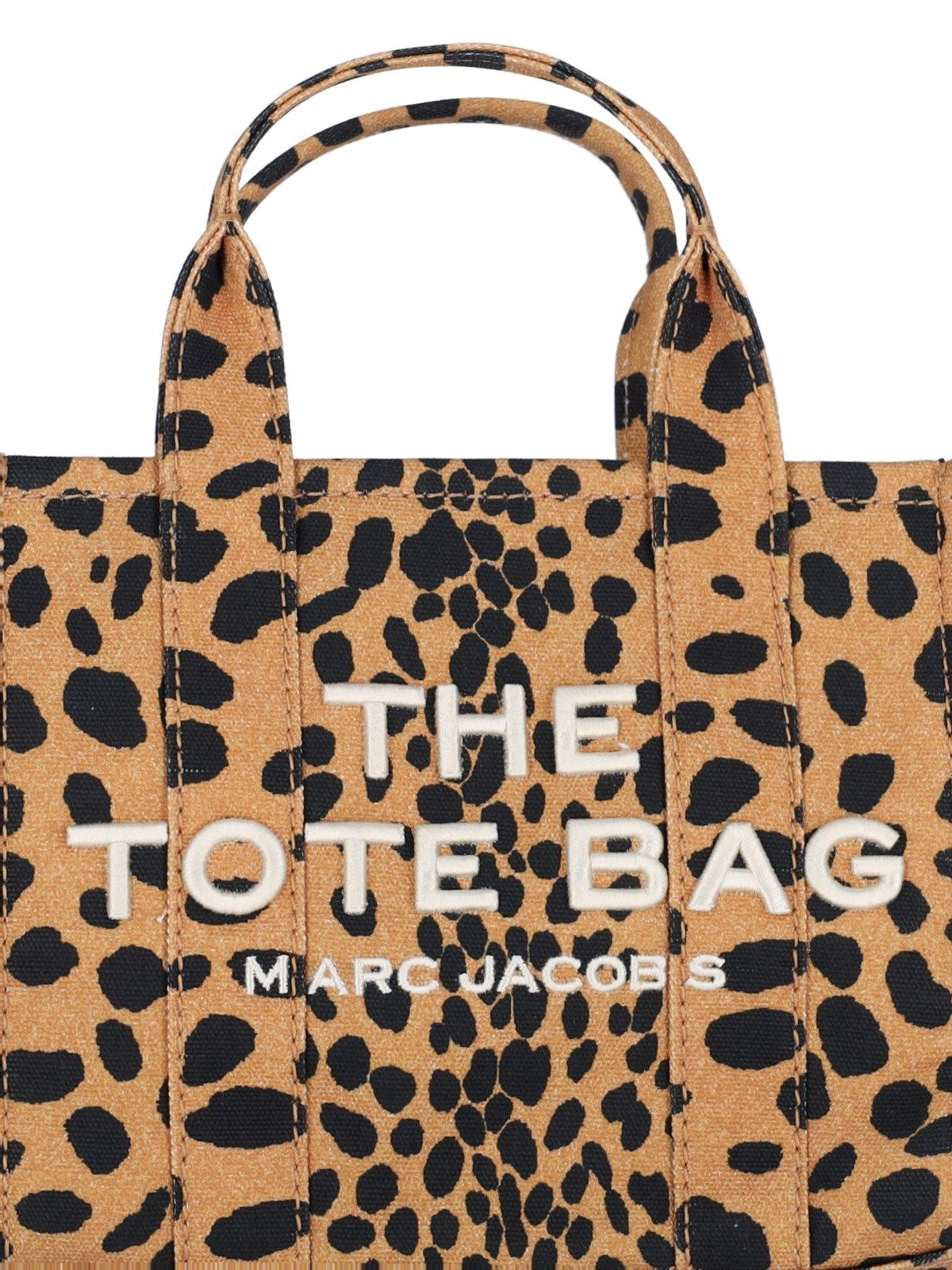 Borsa tote "The Small Cheetah Canvas"