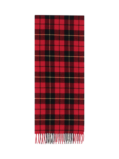 Check pattern scarf