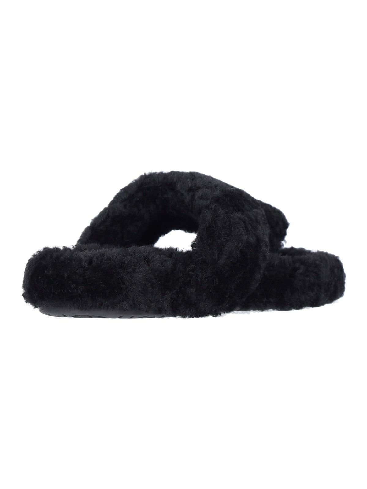 Sandali infradito shearling