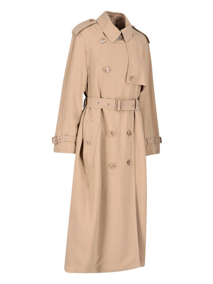 Viscose Trench Coat