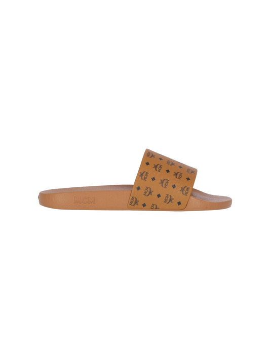 Sandali slide "Monogram Print"