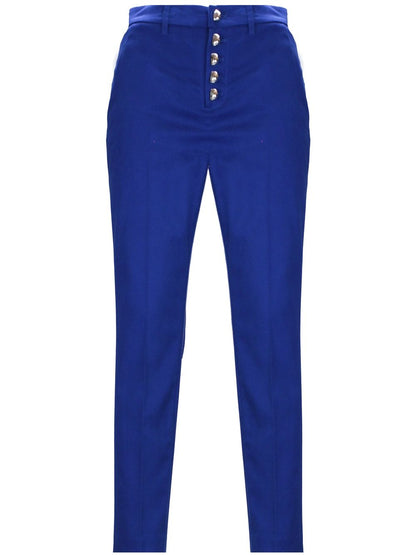 Dondup Electric blue trousers