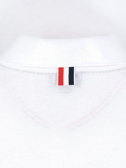 Polo with tricolour details