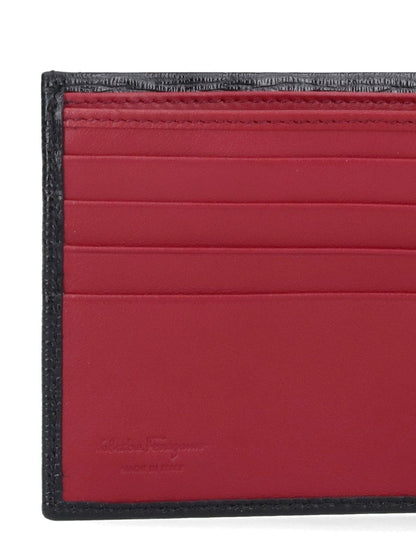 Portafoglio bifold "Gancini"