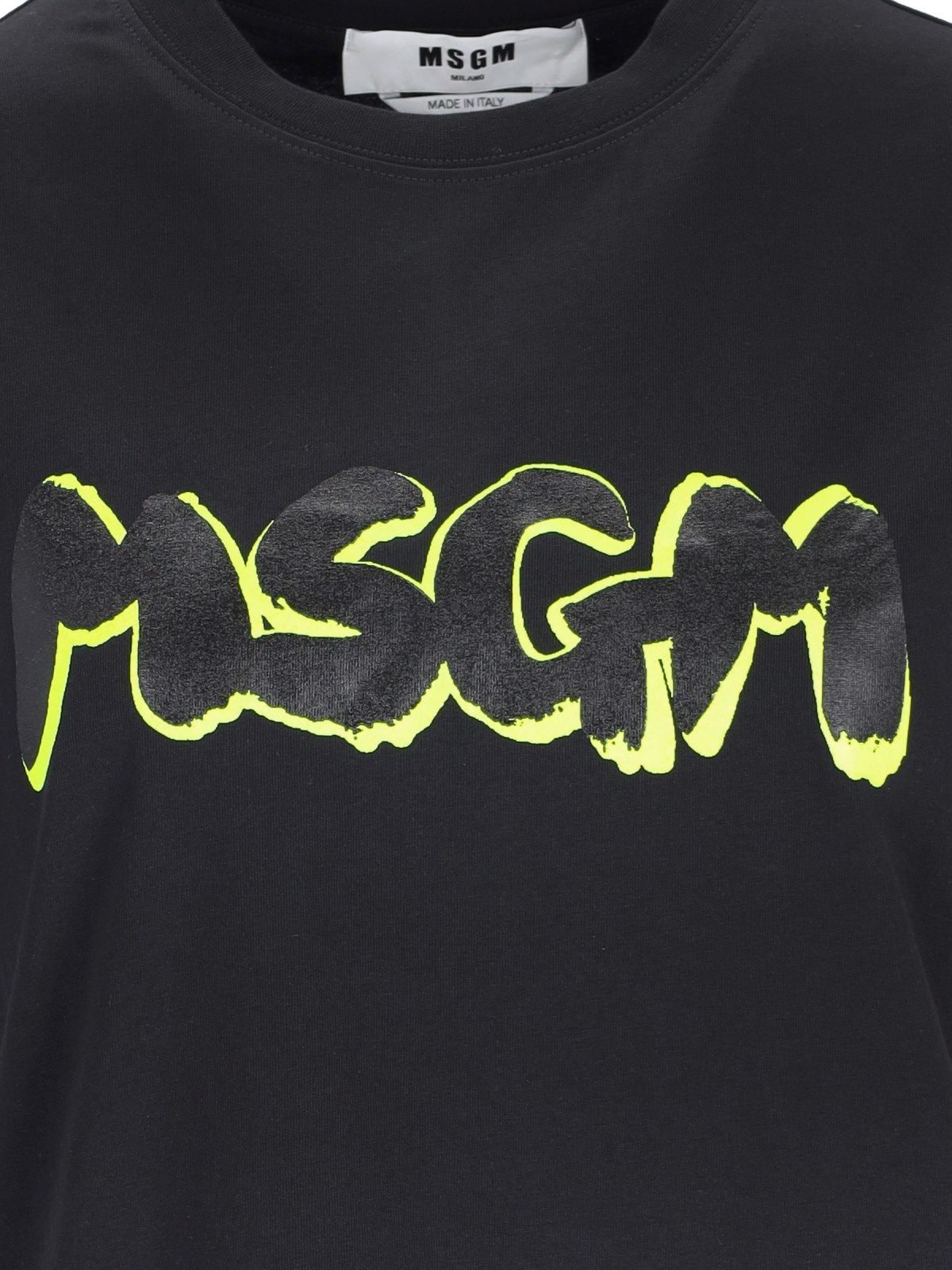 T-shirt logo MSGM