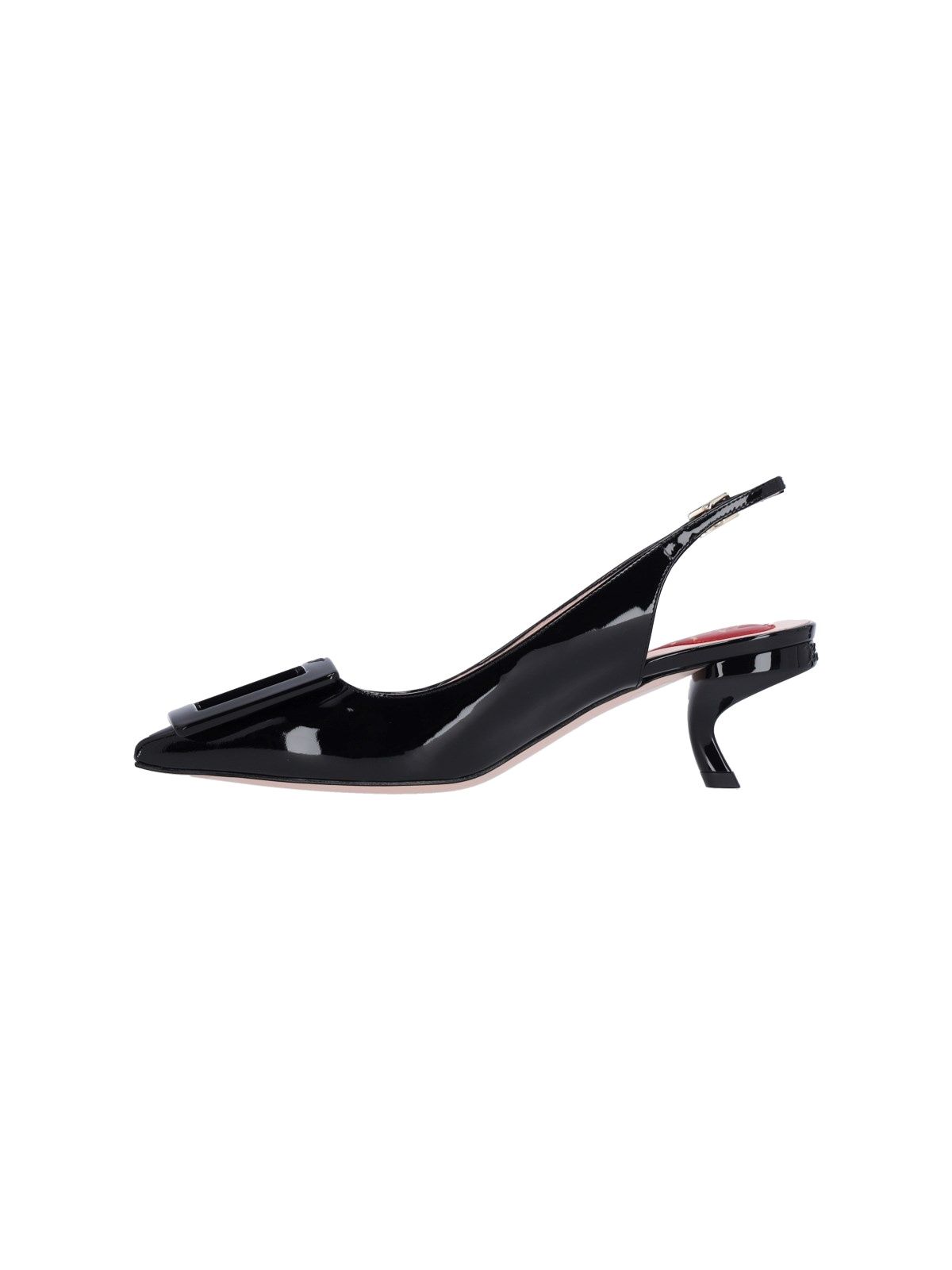 "Virgule" Slingback Pumps