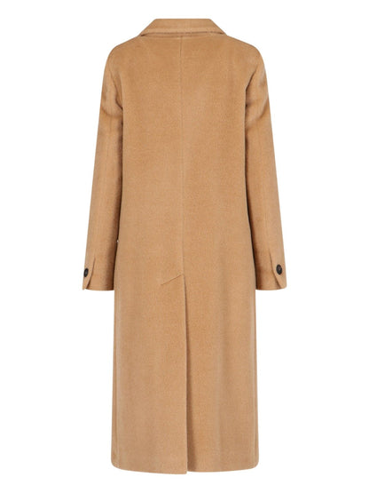 "Jole" double-breasted midi coat