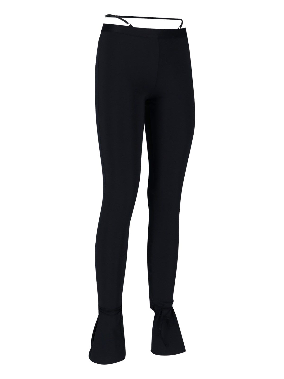 Leggings mit Riemendetail