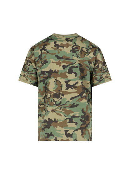 T-shirt retro camouflage