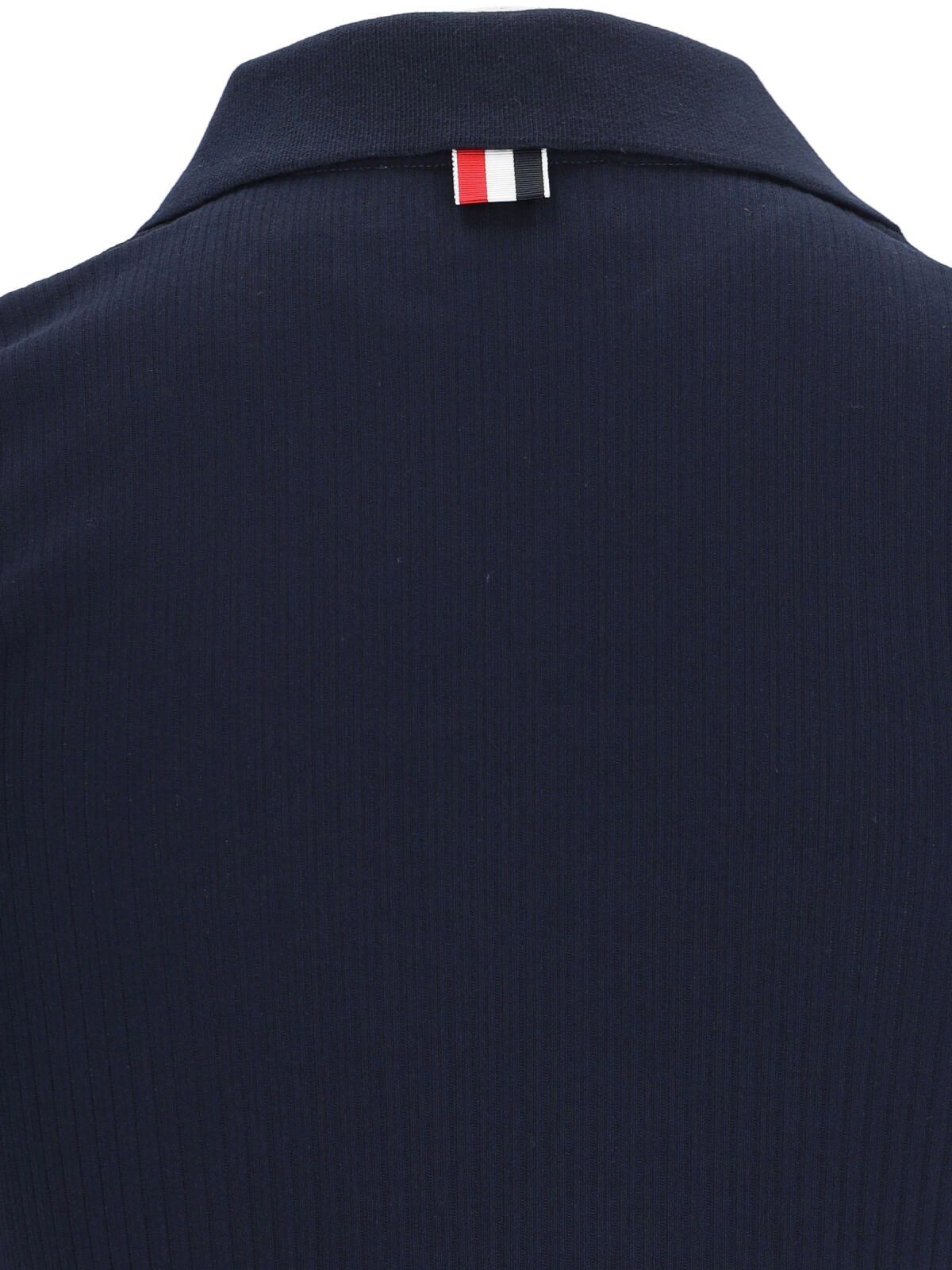 Polo in maglia "Three Stripes"