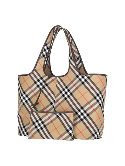 Borsa tote media "Check"