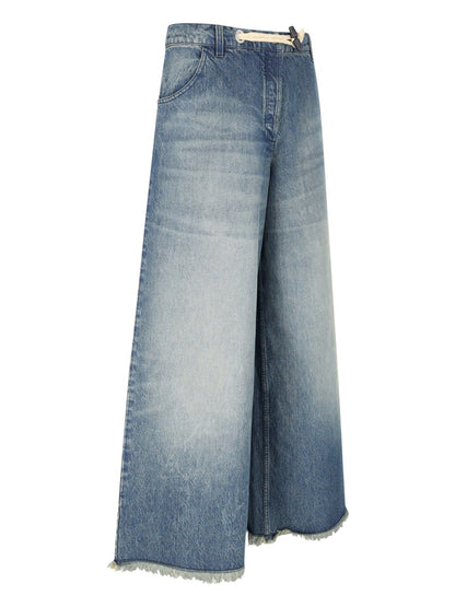 x Palm Angels Jeans ampi coulisse
