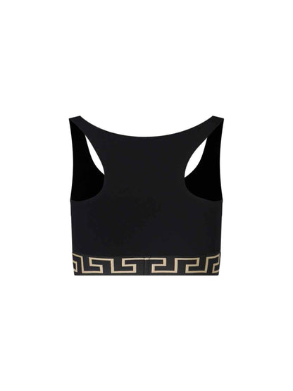 Top sportivo crop "Greca"