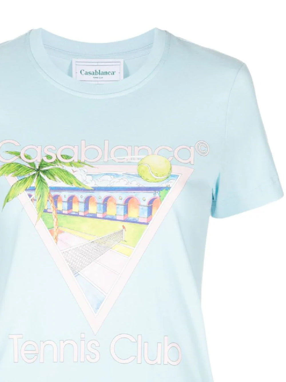Casablanca T-shirt e Polo BLUE JERSEY Casablanca