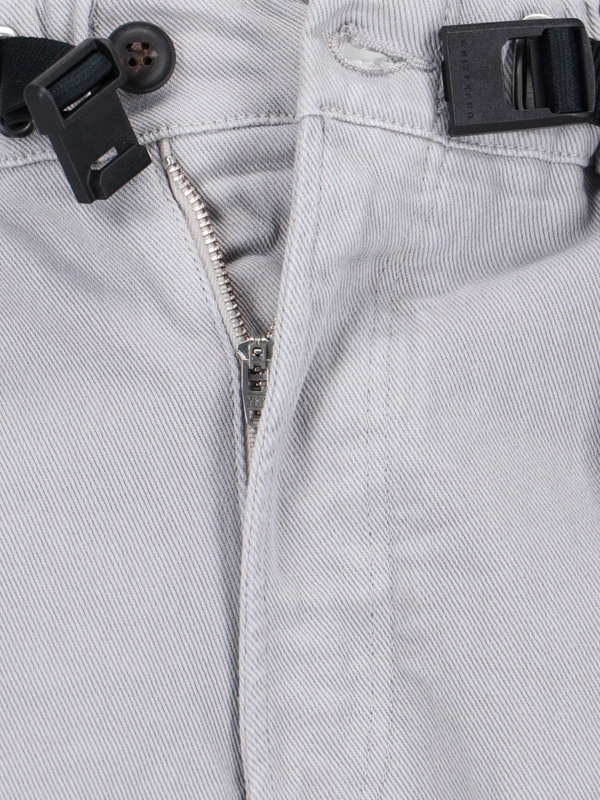 Pantaloni dritti con cintura