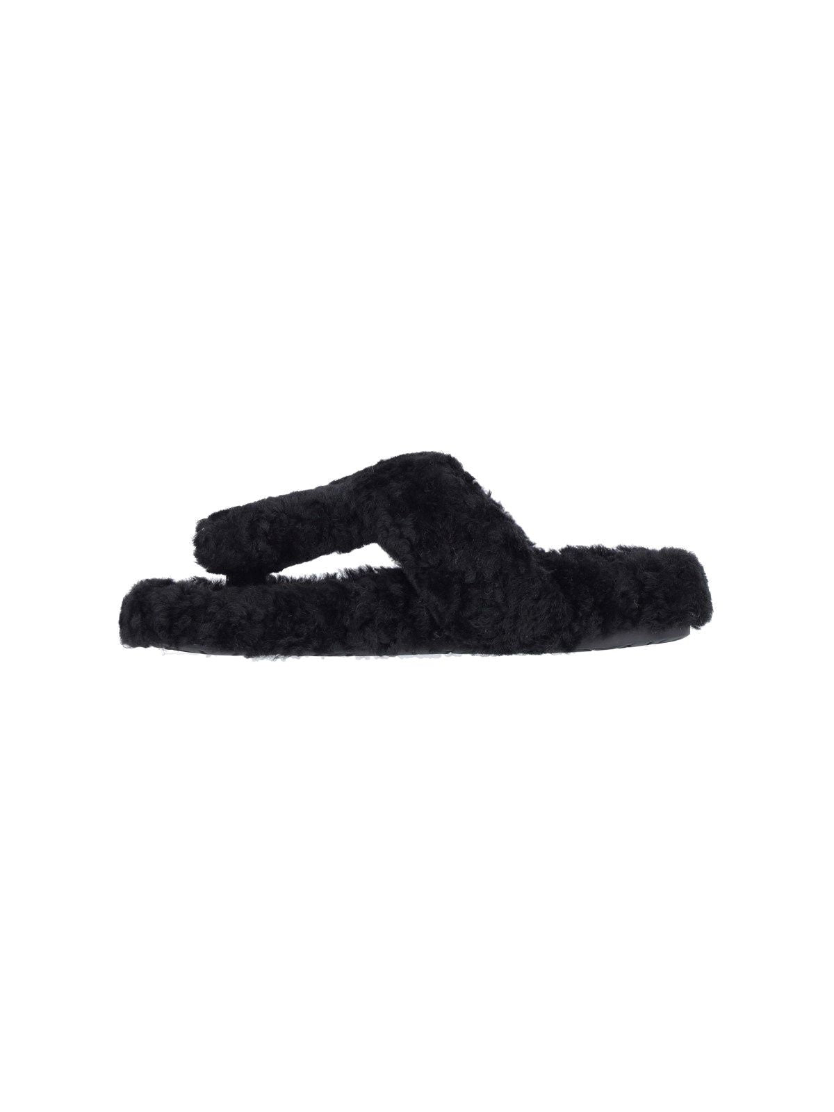 Sandali infradito shearling