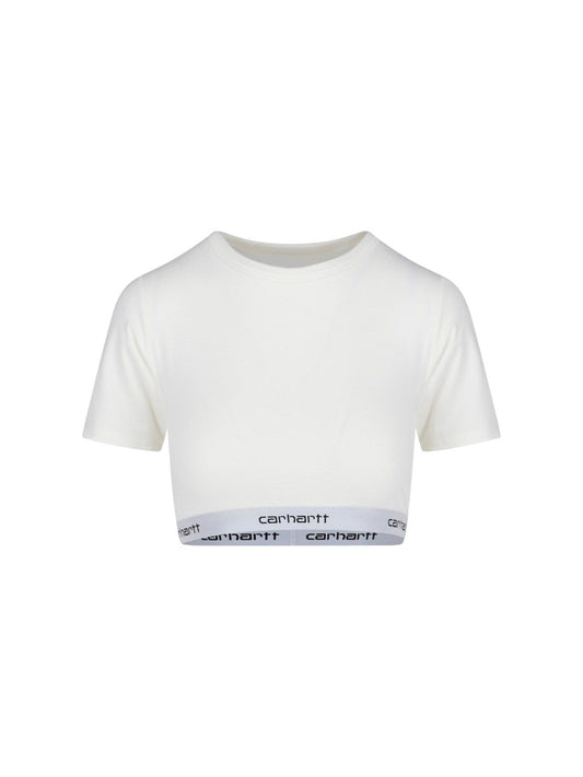 Crop top "W' Script"