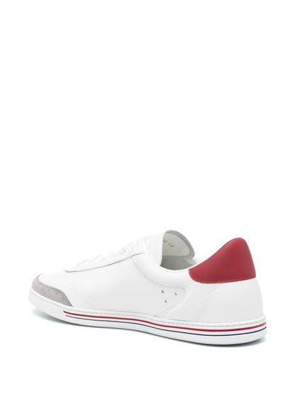 Dolce &amp; Gabbana WHITE/RASPBERRY flat shoes