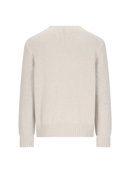 Maglione girocollo in cashmere