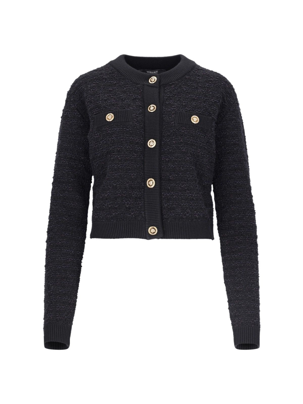 Cardigan crop in tweed