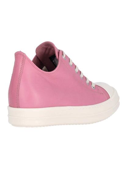 Sneakers low-top in pelle