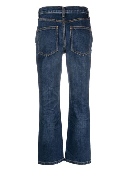 Jeans crop dritti