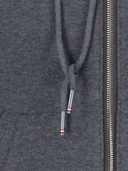 "4-Bar" Zip Up Sweatshirt