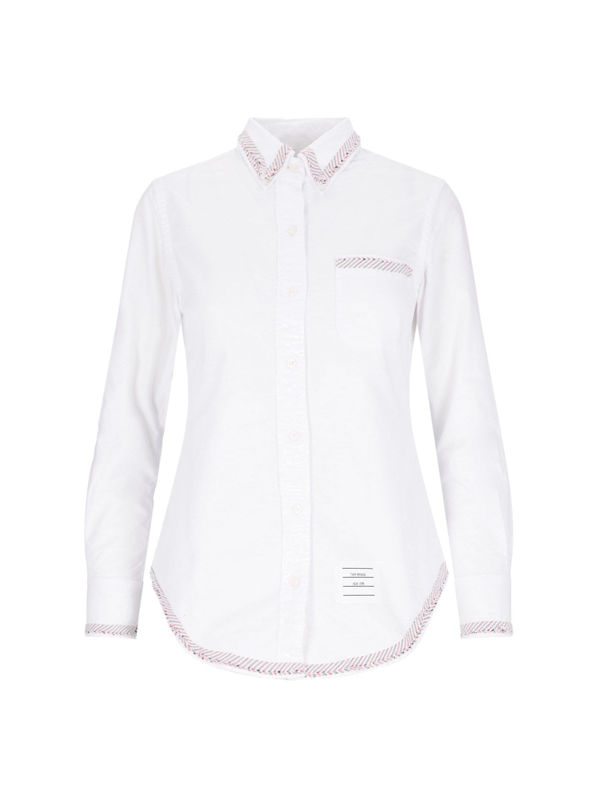 Hemd mit dreifarbigen Details