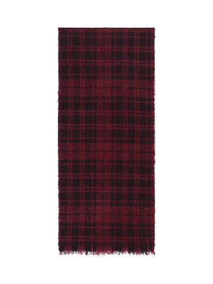 Schal mit Karomuster