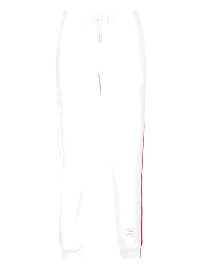 Sports trousers with tricolour details