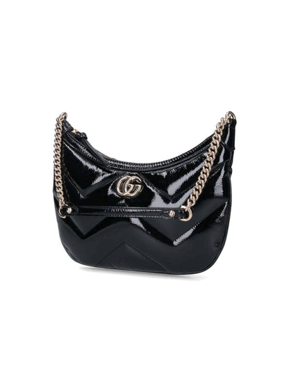 Borsa a spalla piccola "GG Marmont"