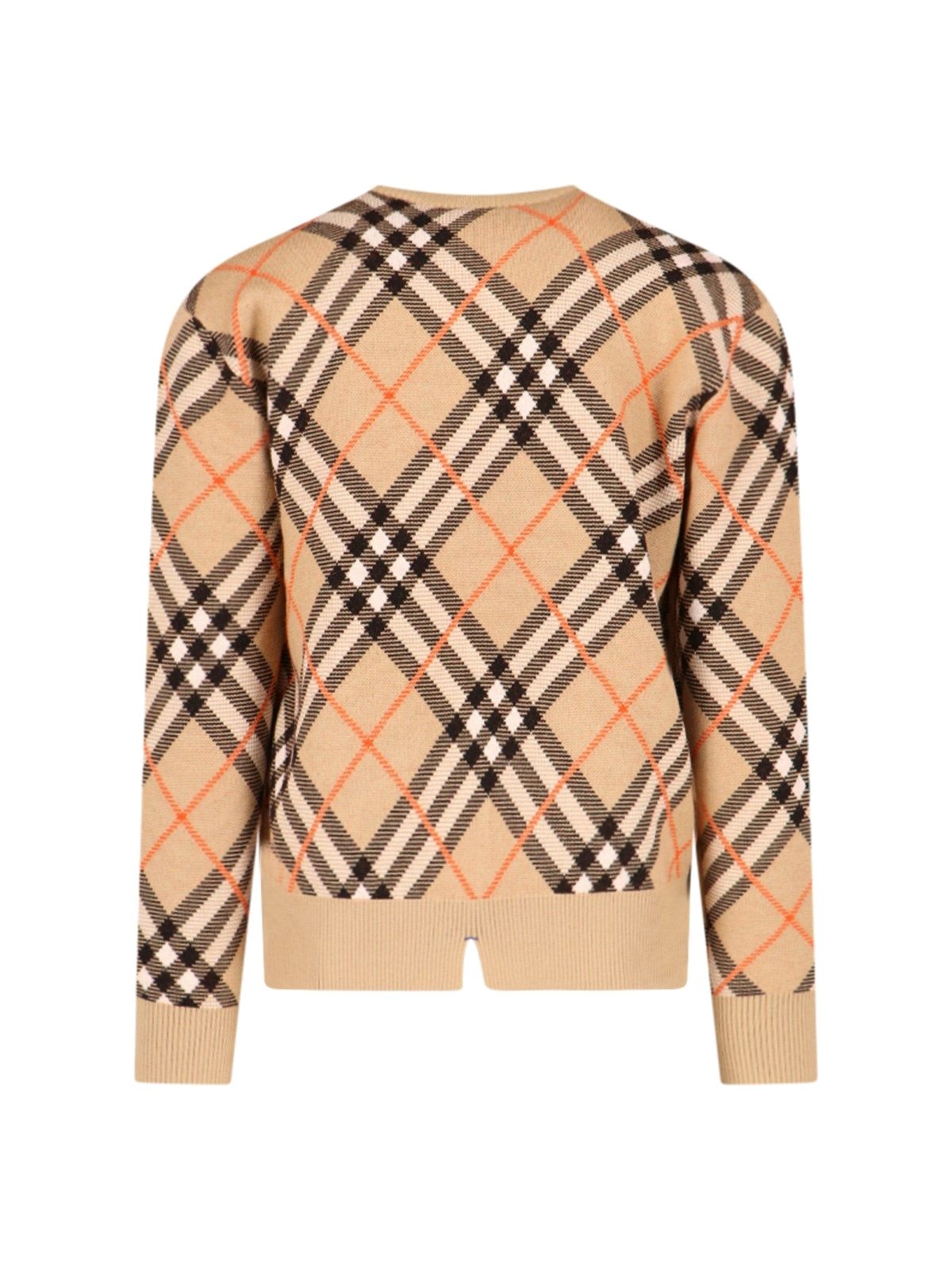 Maglione girocollo "Check"