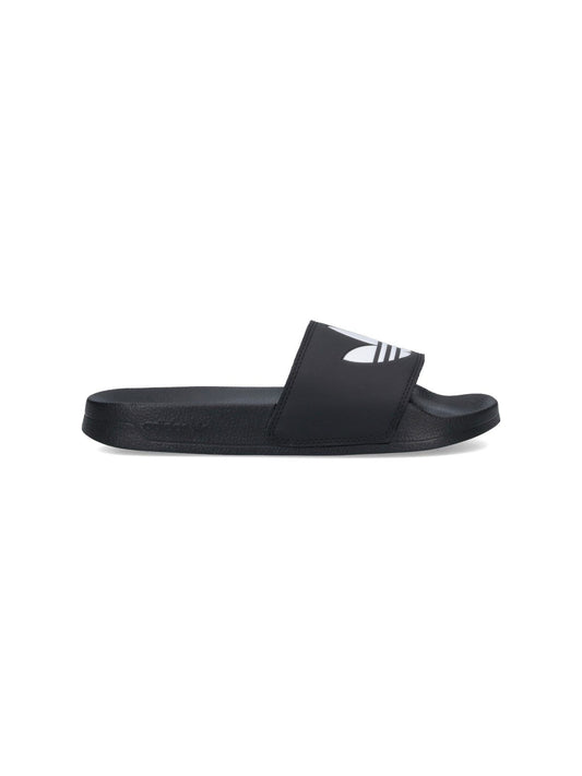 Slide-Sandalen mit Logo