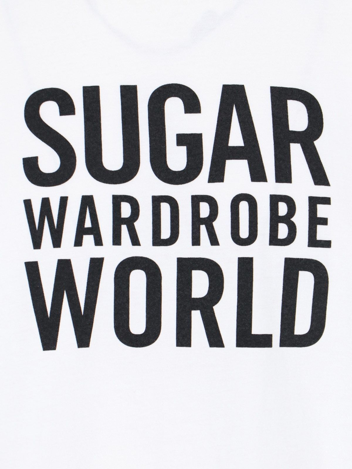 T-shirt "#WARDROBEWORLD"