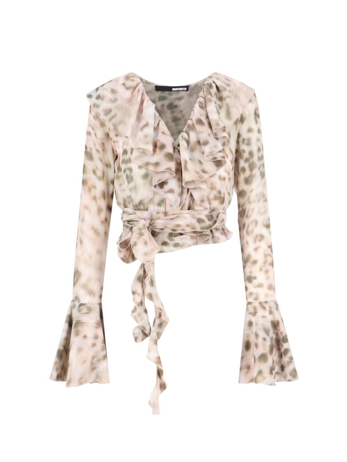 Animal print blouse