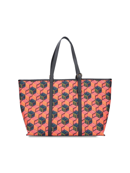 Shopper „Cubic Monogram Jacquard“